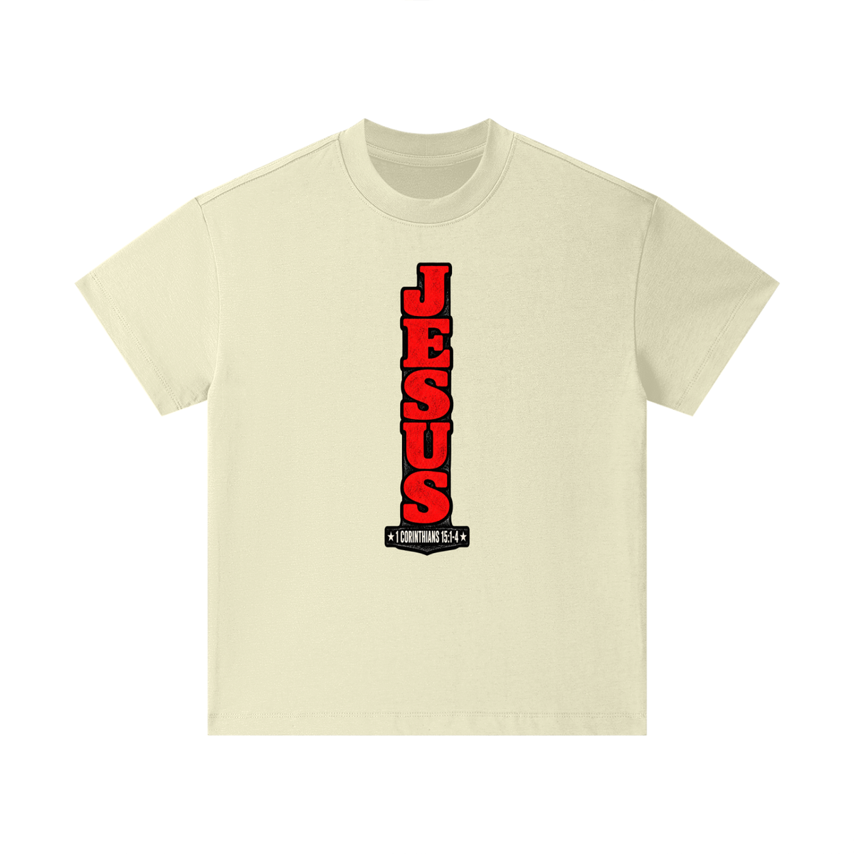 Jesus 1 Corinthians 15 :1-4  Kids T-Shirt