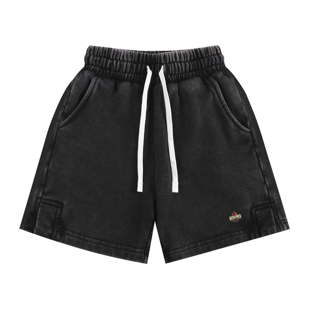 REDEEMED BY THE BLOOD OF JESUS -REVIVAL ARMOUR- -EPHESIANS 1:7- Kids' Shorts