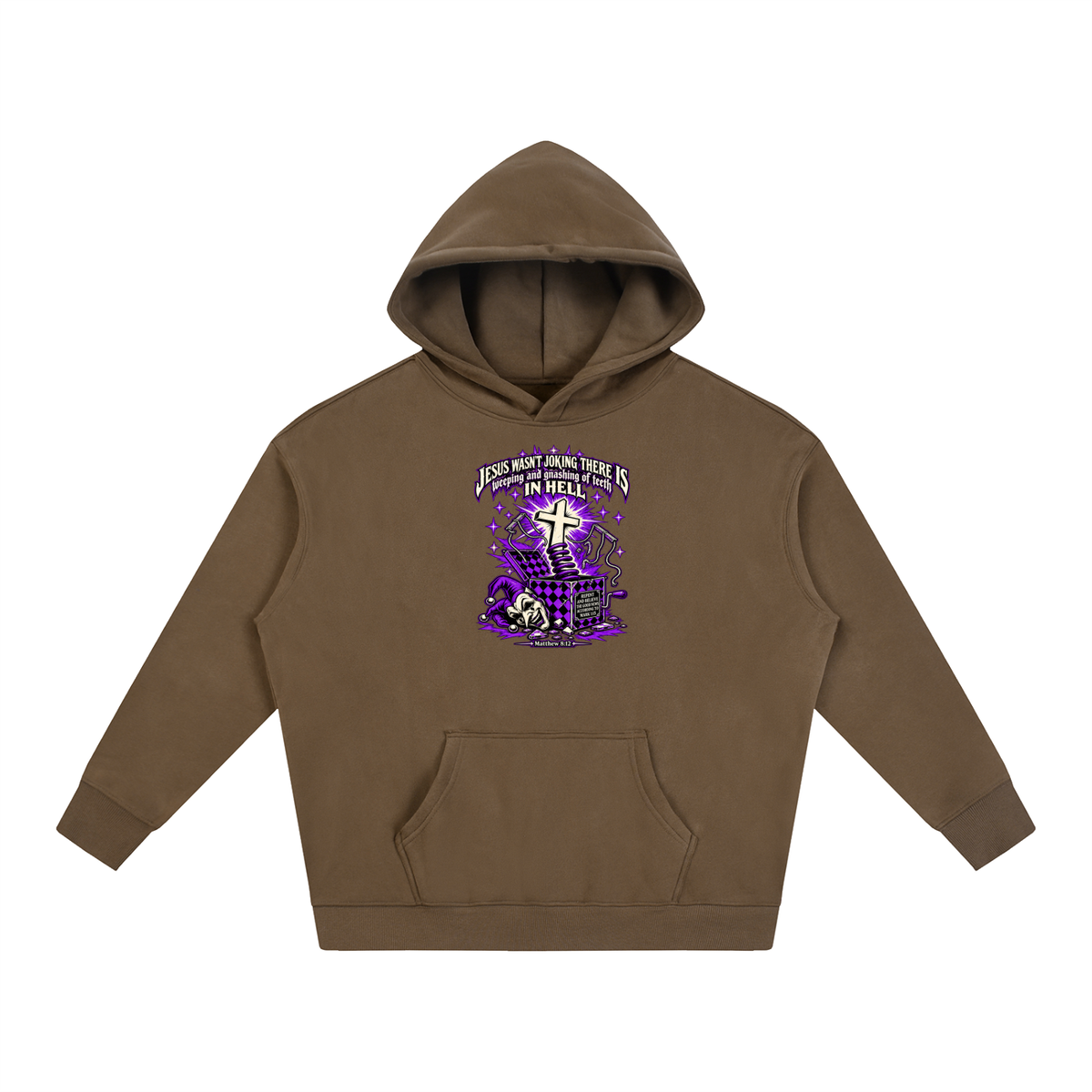 Jesus wasn’t joking there is weeping and gnashing of teeth in hell Hoodie