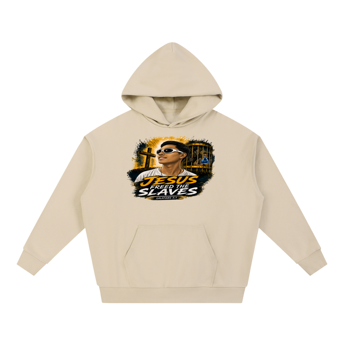Jesus freed the slaves Hoodie