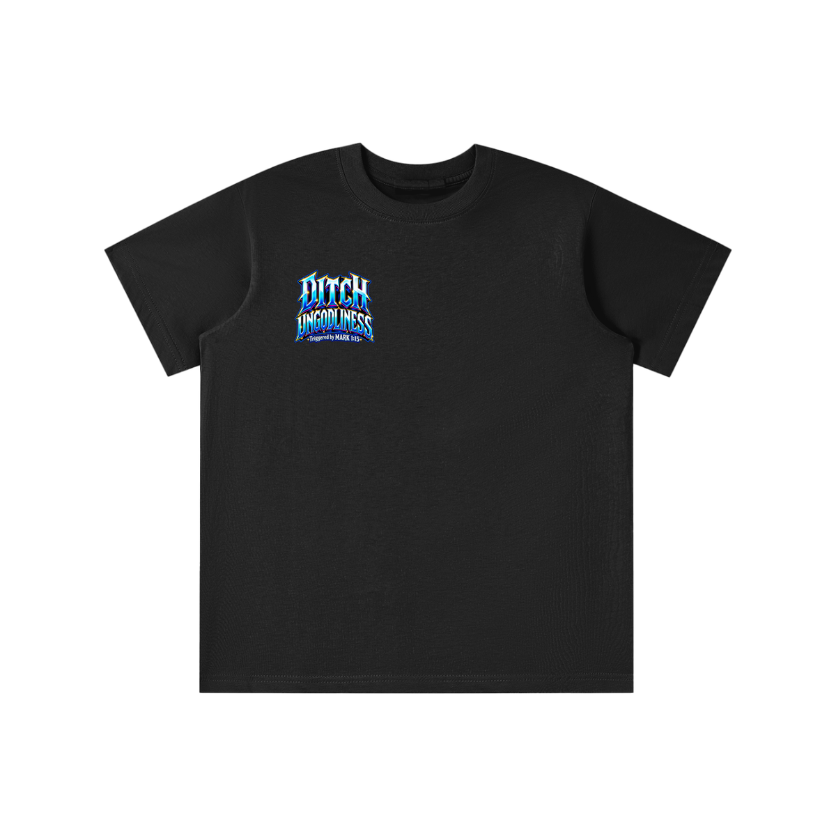 REVIVAL ARMOUR deliberately SINNING IS STUPID HEAVEN AND HELL ARE REAL PLACES DITCH UNGODLINESS Triggered by MARK 1:15 youth T-shirt