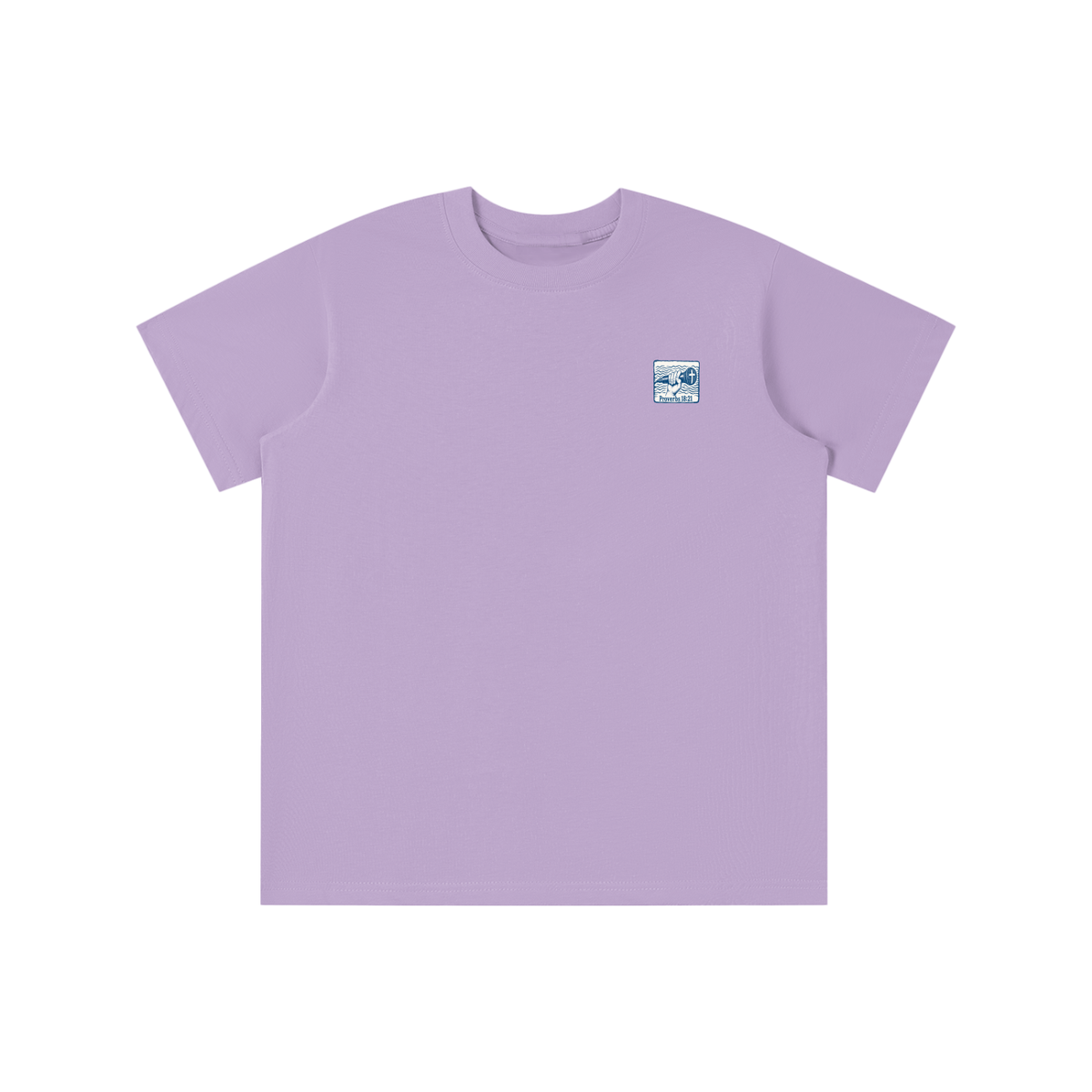 Proverbs 18:21 mic youth T-shirt
