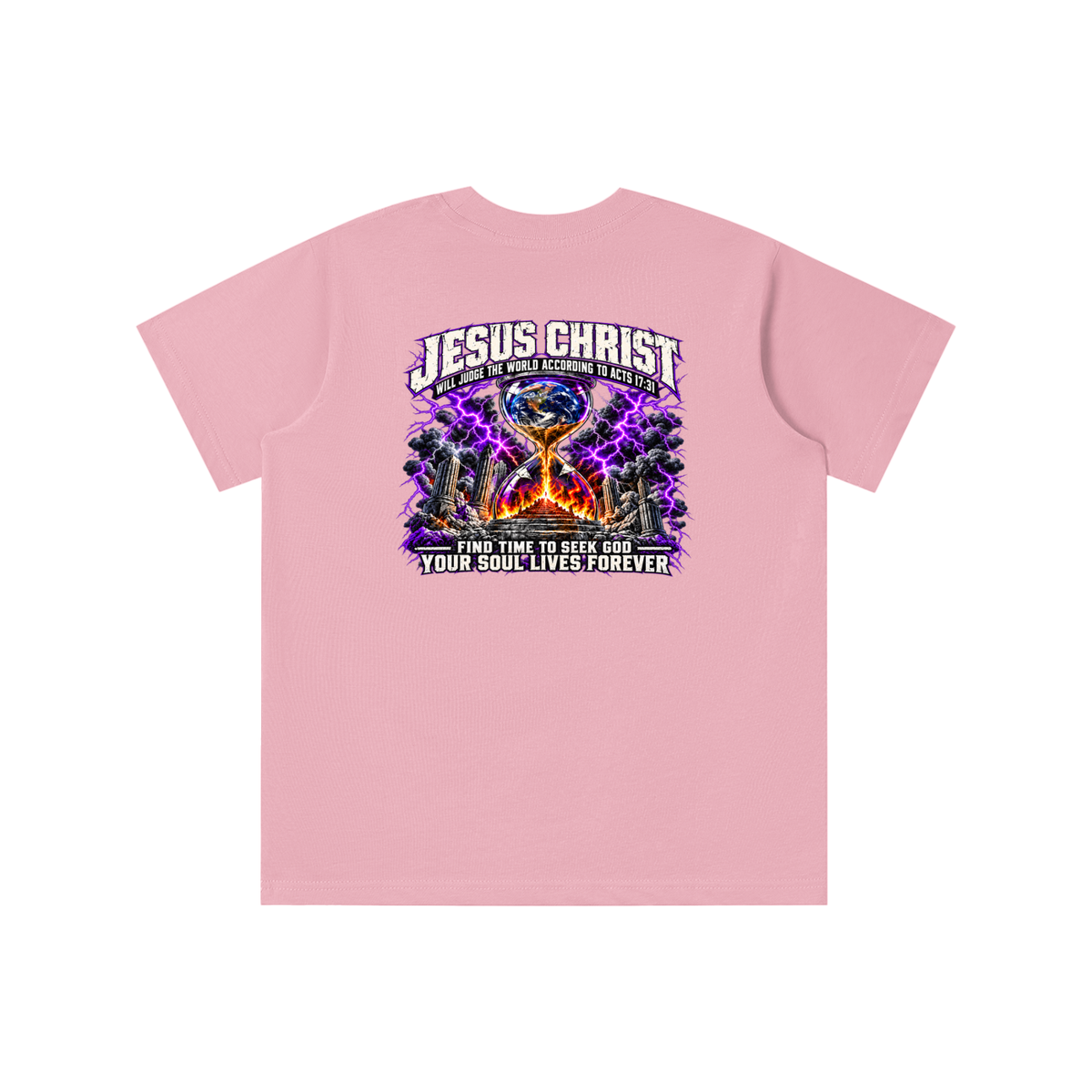 THE STRUGGLE IS REAL BUT SO IS JESUS - INSPIRED BY 1 PETER 5:10 - youth T-shirt