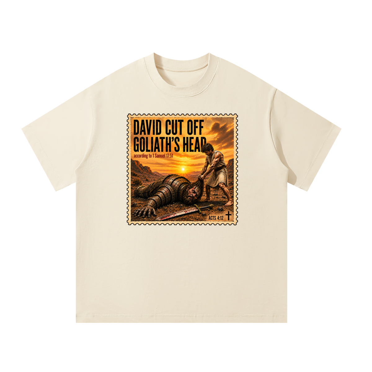 David cut off Goliaths head T-Shirt