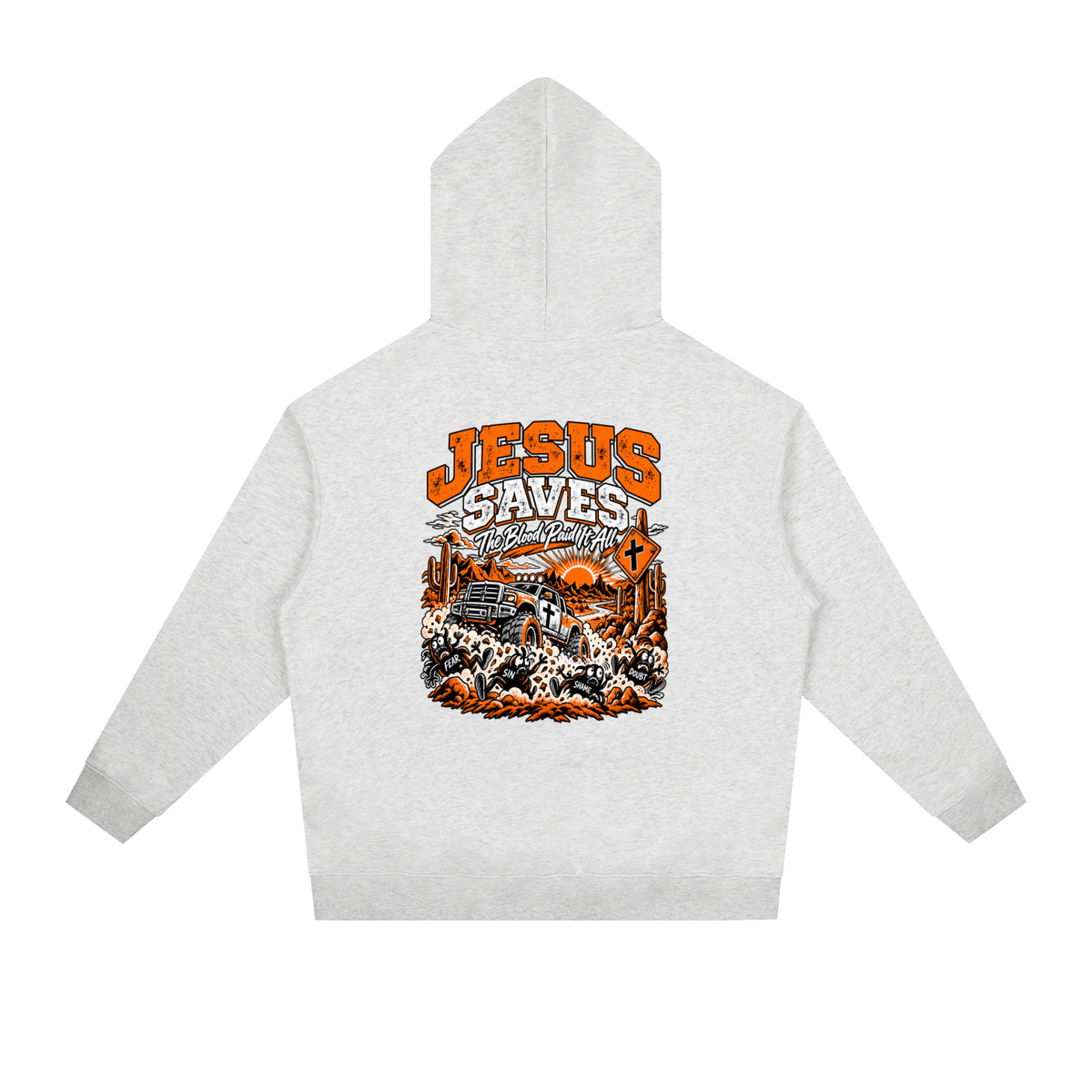 JESUS DIED FOR FOR OUR SINS THAT'S THE GOOD NEWS 1 CORTHIANS 15:1-4 JESUS SAVES THE BLOOD PAID IT ALL Hoodie