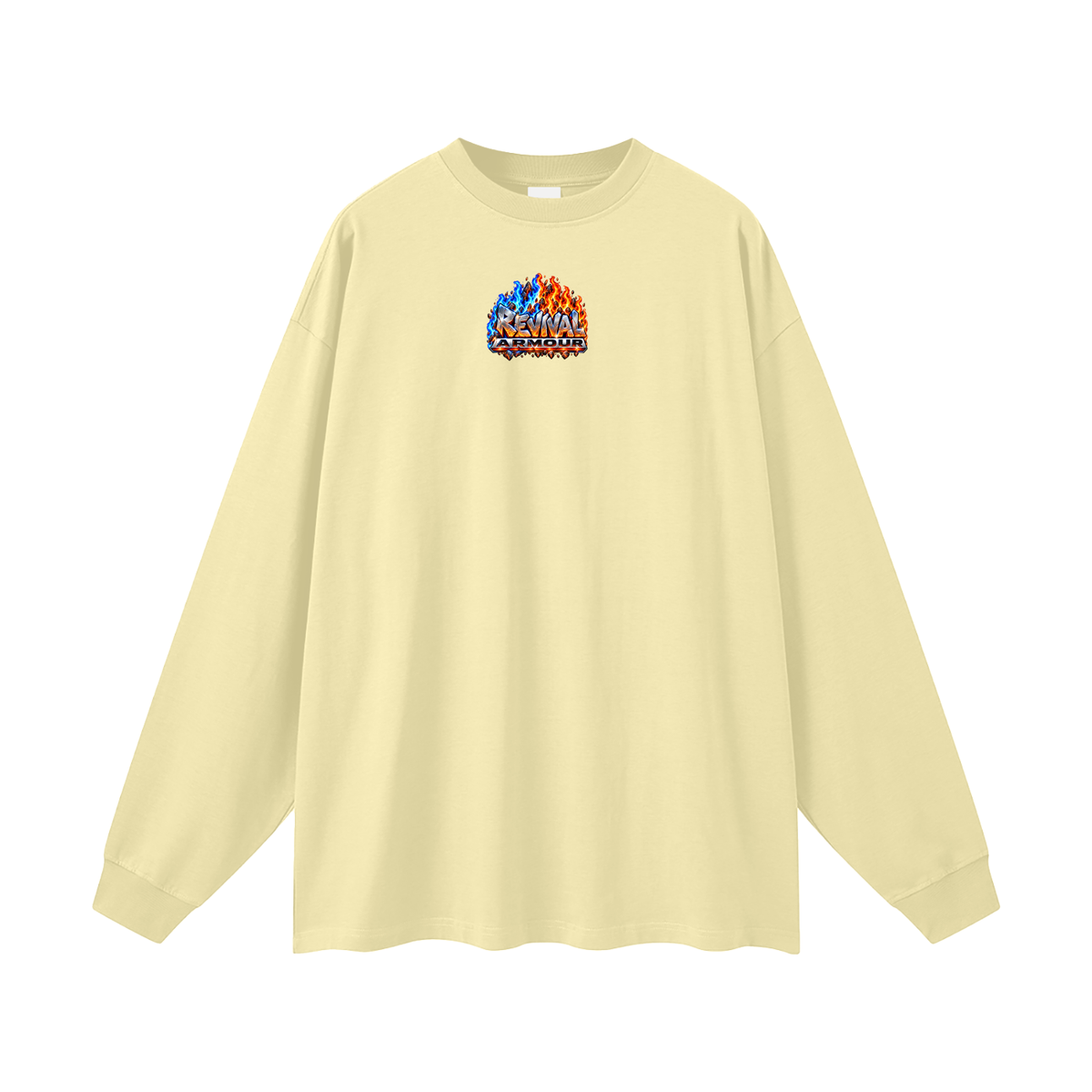 JESUS CAME TO SET THE WORLD ON FIRE AND WISHED IT WAS ALREADY BURNING ACCORDING TO LUKE 12:49 REVIVAL ARMOUR Long Sleeve T-Shirt