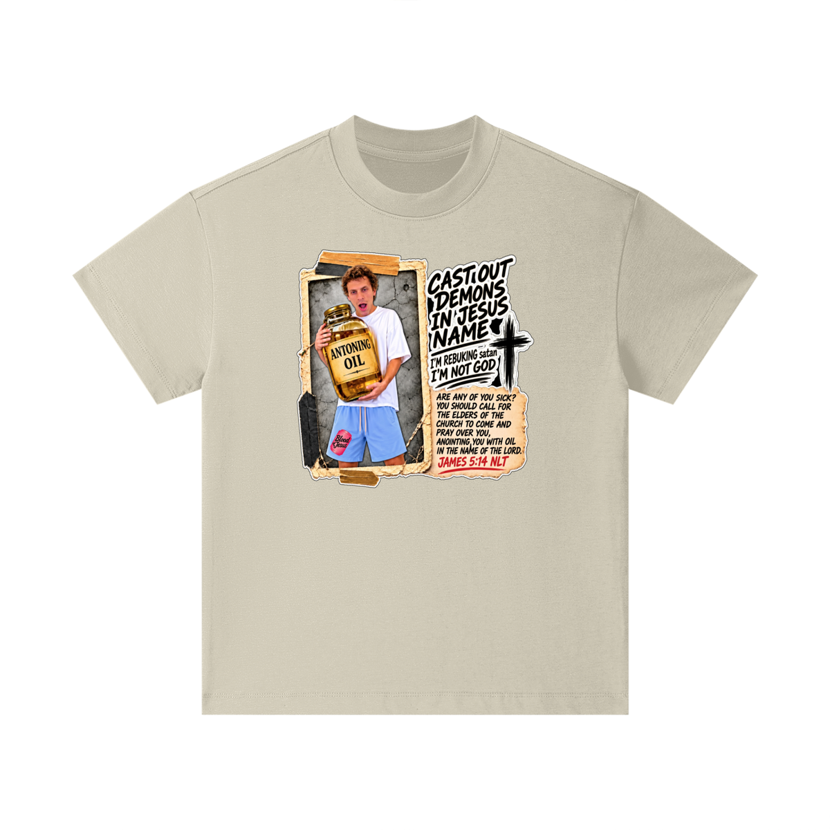 I'M REBUKING satan I'M NOT GOD Kids T-Shirt