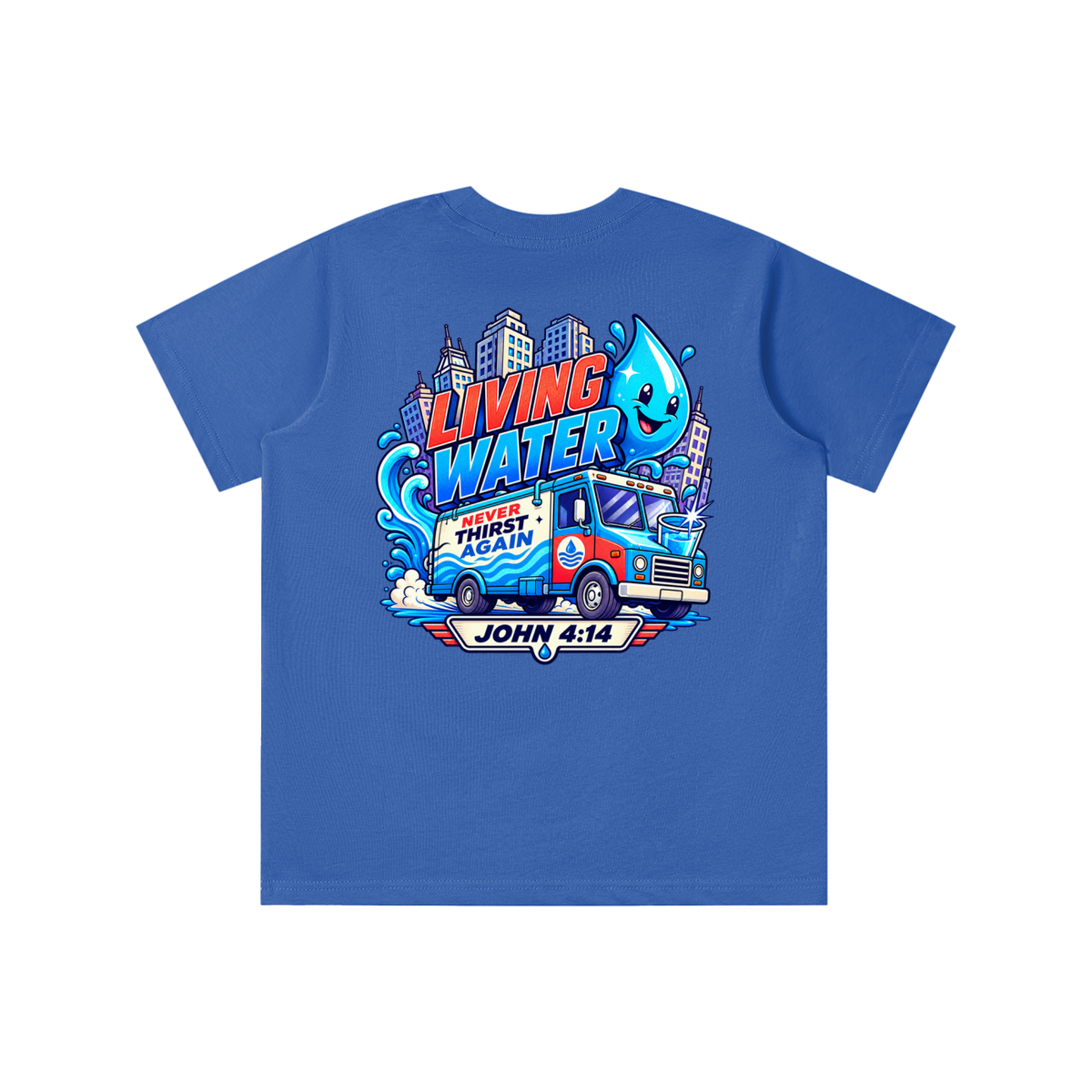 Living Water Never Thirst again youth T-shirt