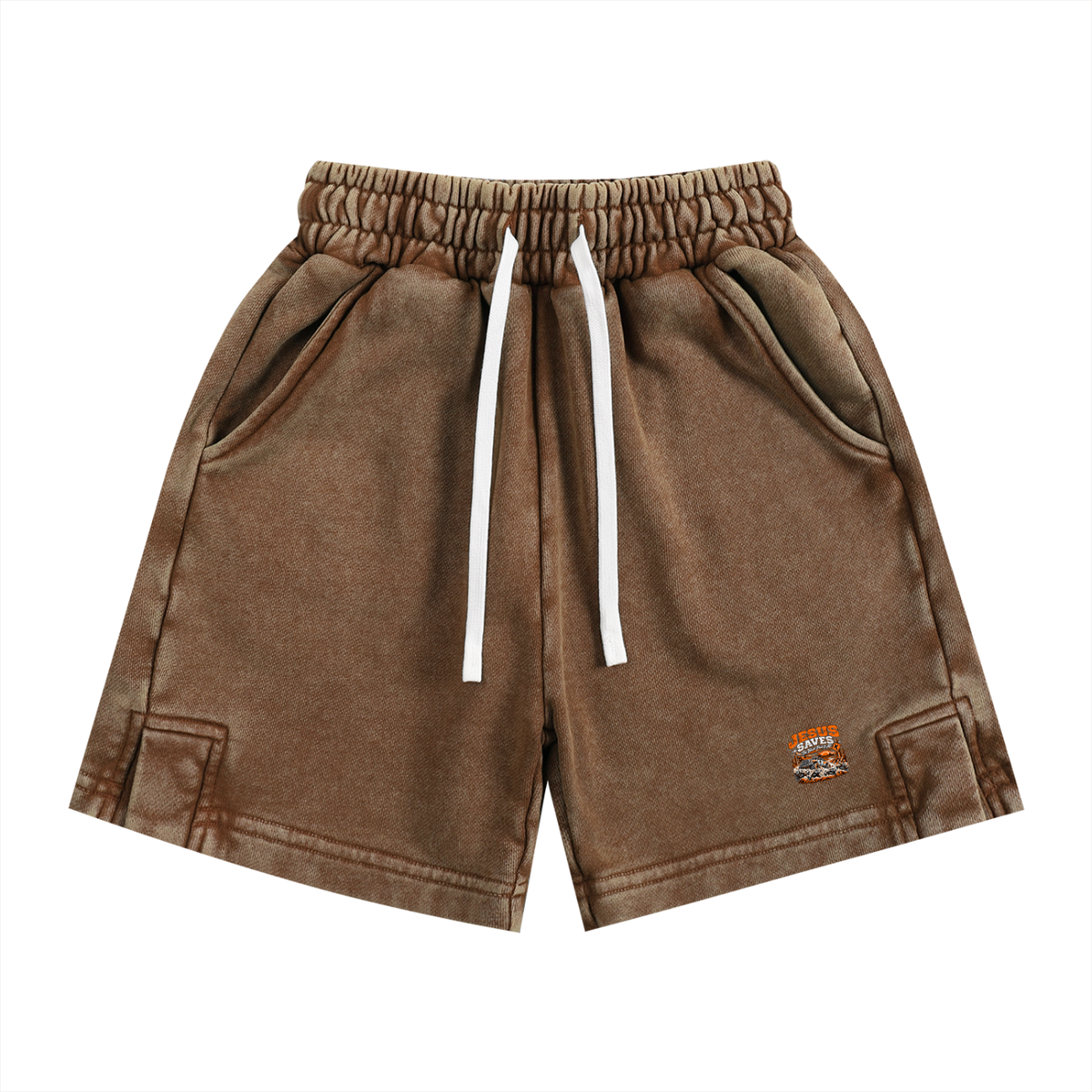 JESUS SAVES THE BLOOD PAID IT ALL Kids' Shorts