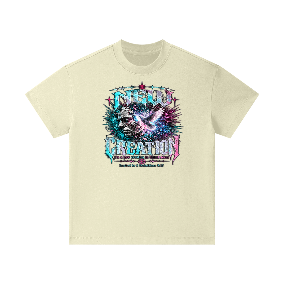 NEW CREATION I'm a new creation in Chirst Jesus Inspired by 2 Corinthians 5:17 Kids T-Shirt