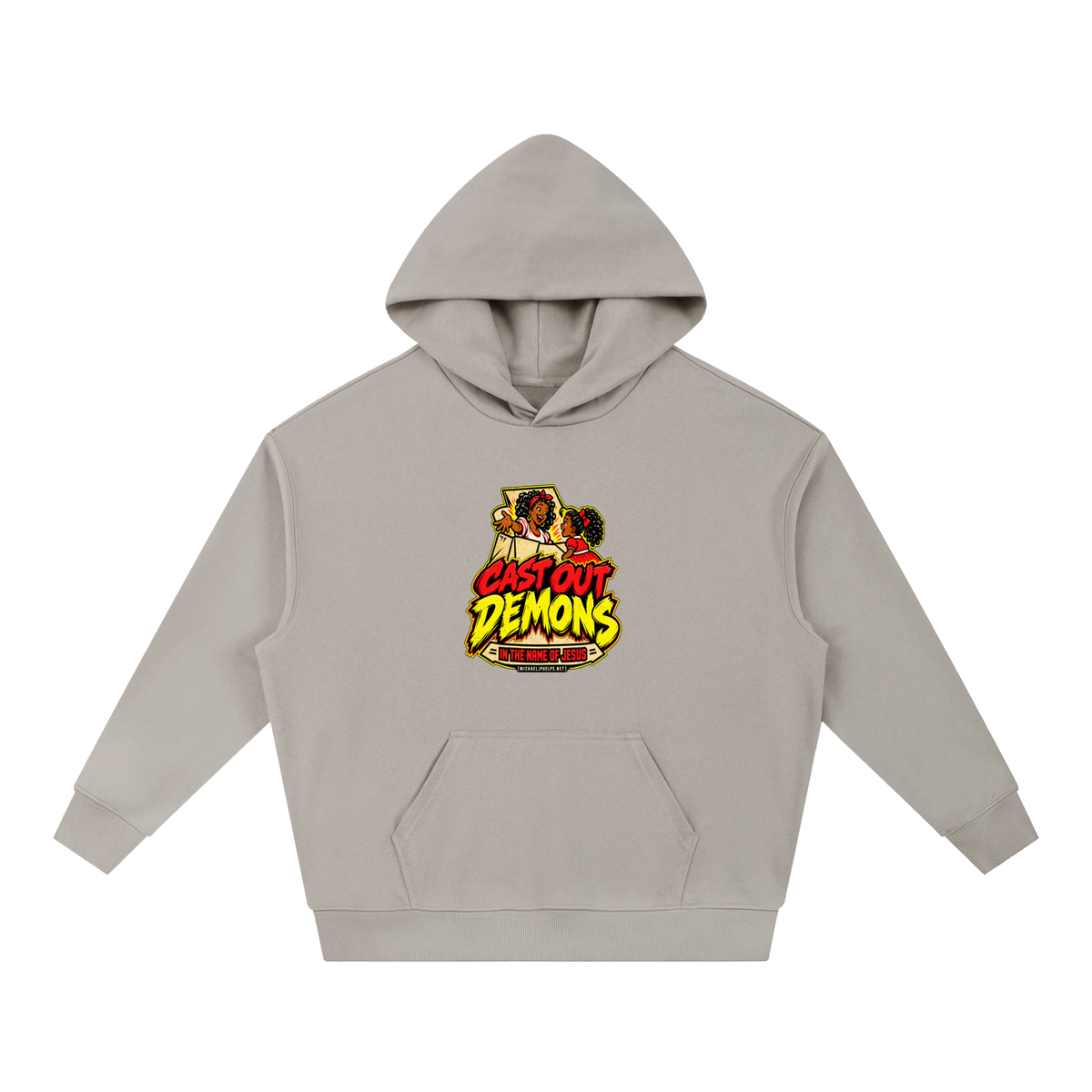 CAST OUT DEMONS IN THE NAME OF JESUS (MICHAELJPHELPS.NET) Hoodie