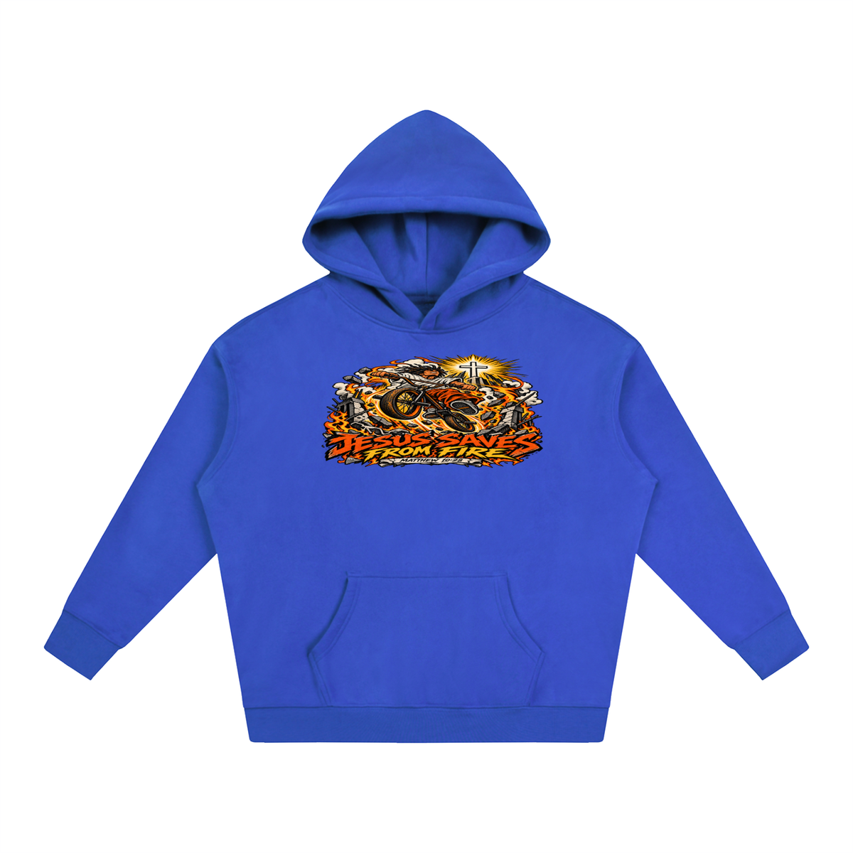 JESUS SAVES FROM FIRE Hoodie