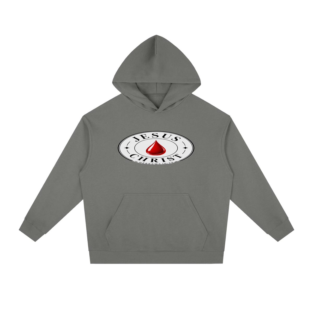 Jesus Christ blood emoji With Hebrews 10:29 Hoodie