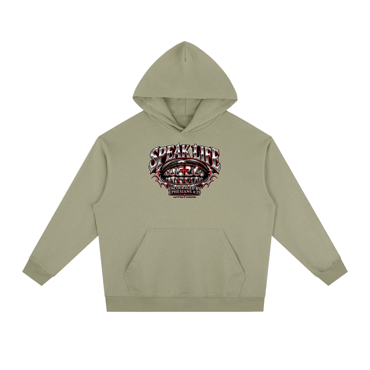 SPEAK LIFE ENCOURAGED BY EPHESIANS 4:29 Hoodie