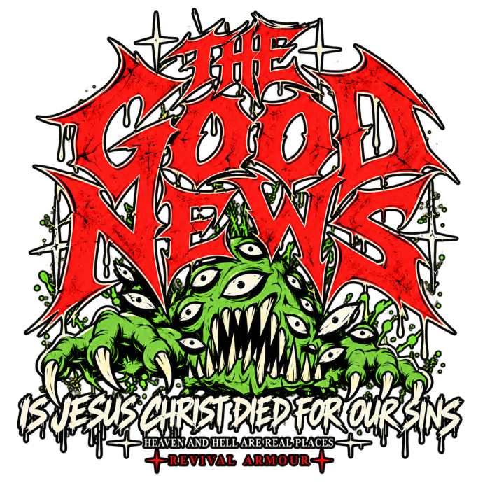 ACCORDING TO 1 CORINTHIANS 15:1-4 NLT THE GOOD NEWS IS JESUS CHRIST DIED FOR OUR SINS HEAVEN AND HELL ARE PLACES Kids T-Shirt