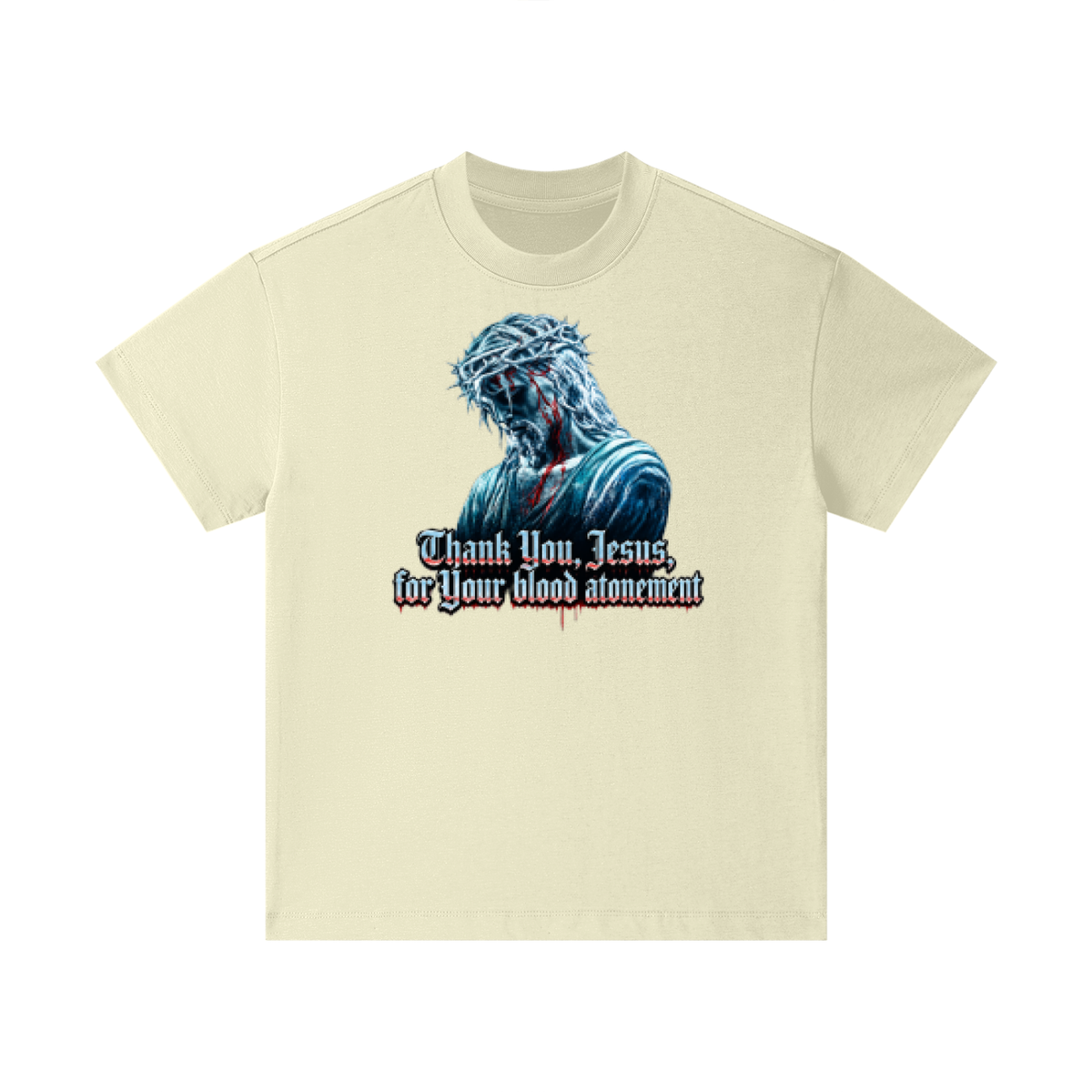 Thank you Jesus for your blood atonement Kids T-Shirt