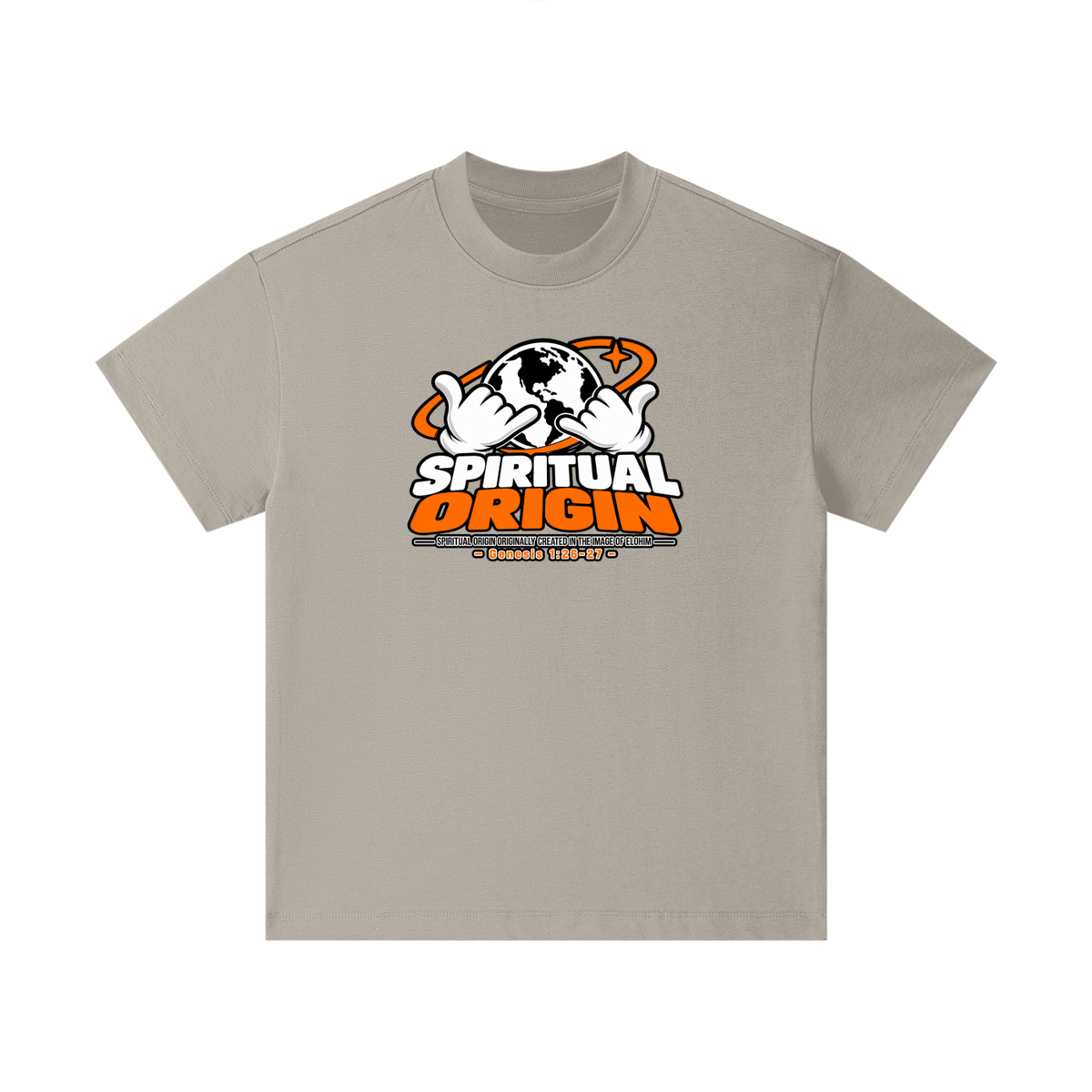 SPIRITUAL ORGIN SPIRITUAL ORGIN ORIGINALLY CREATED IN THE IMAGE OF ELOHIM - GENESIS 1:26-27 - Kids T-Shirt