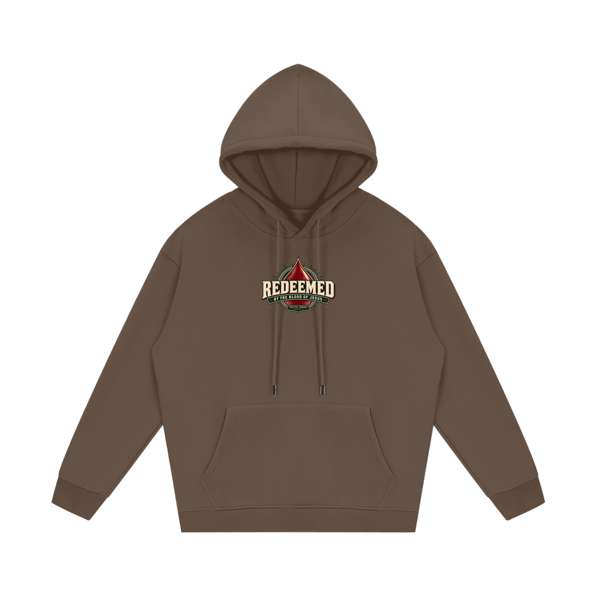 REDEEMED BY THE BLOOD OF JESUS -REVIVAL ARMOUR- -EPHESIANS 1:7- Hoodie