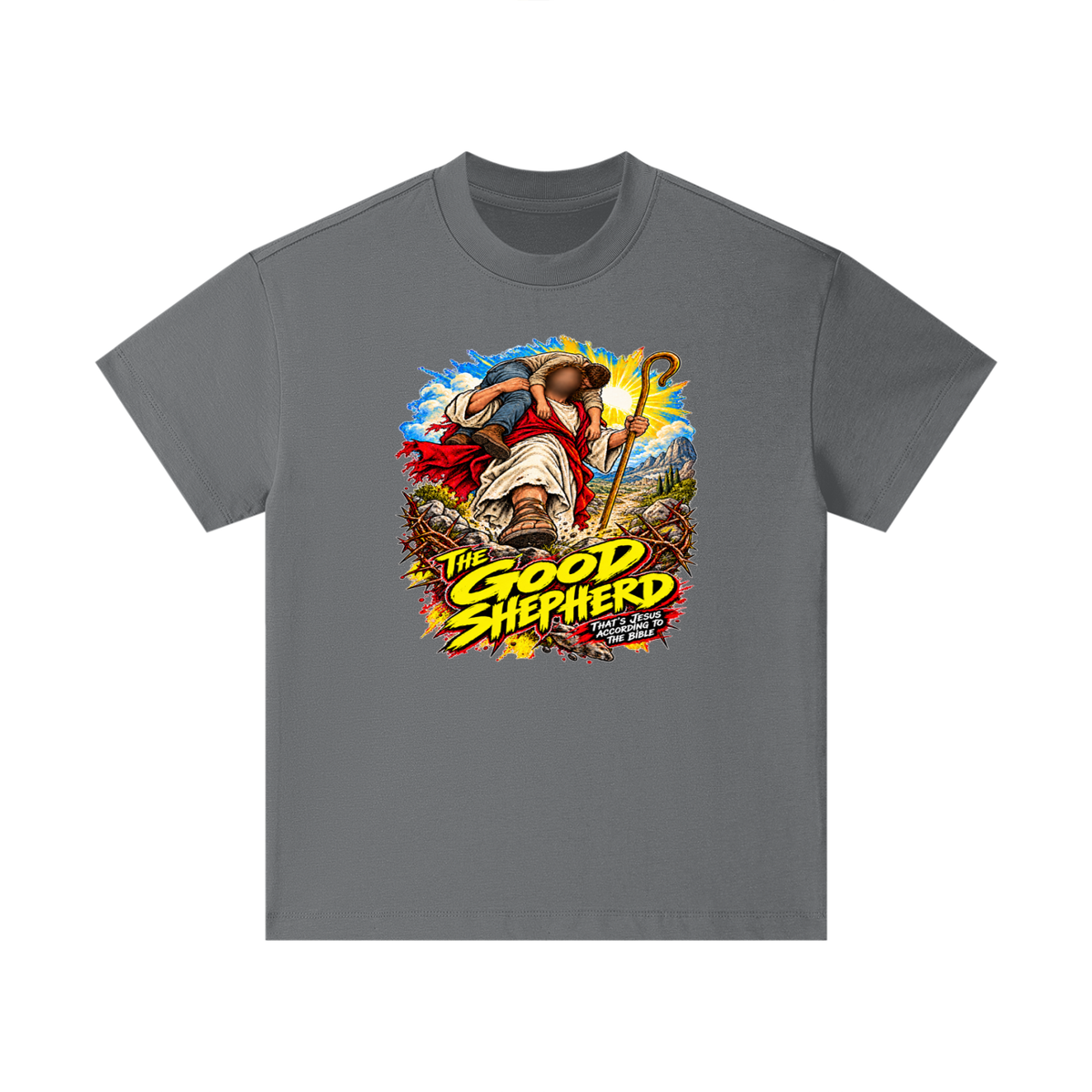 THE GOOD SHEPHERD THAT'S JESUS ACCORDiNG TO THE BiBLE Kids T-Shirt