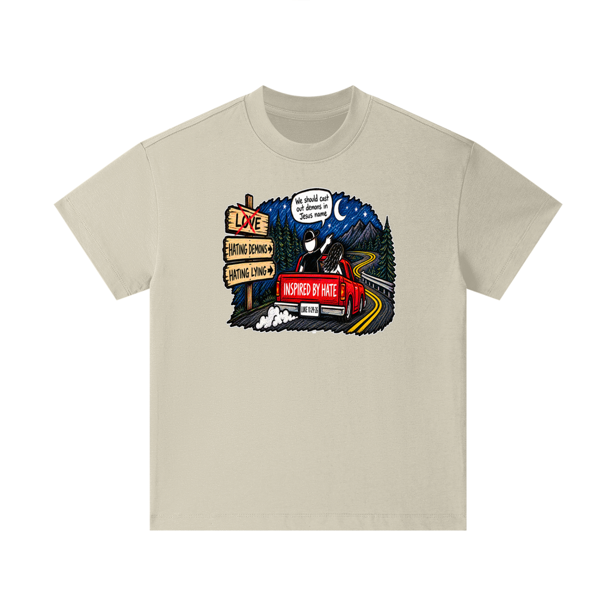 INSPIRED BY HATE Kids T-Shirt