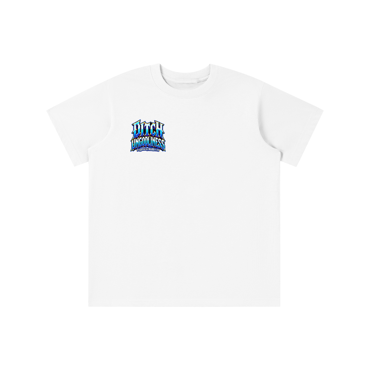 REVIVAL ARMOUR deliberately SINNING IS STUPID HEAVEN AND HELL ARE REAL PLACES DITCH UNGODLINESS Triggered by MARK 1:15 youth T-shirt