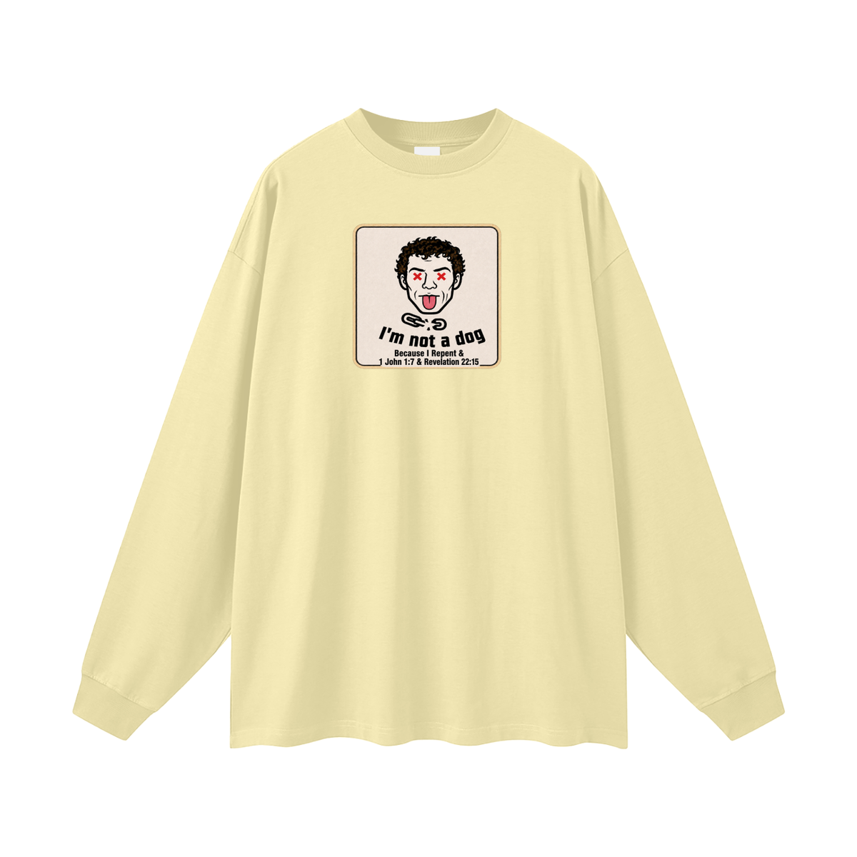 Oversized Unisex Long Sleeve T-Shirt