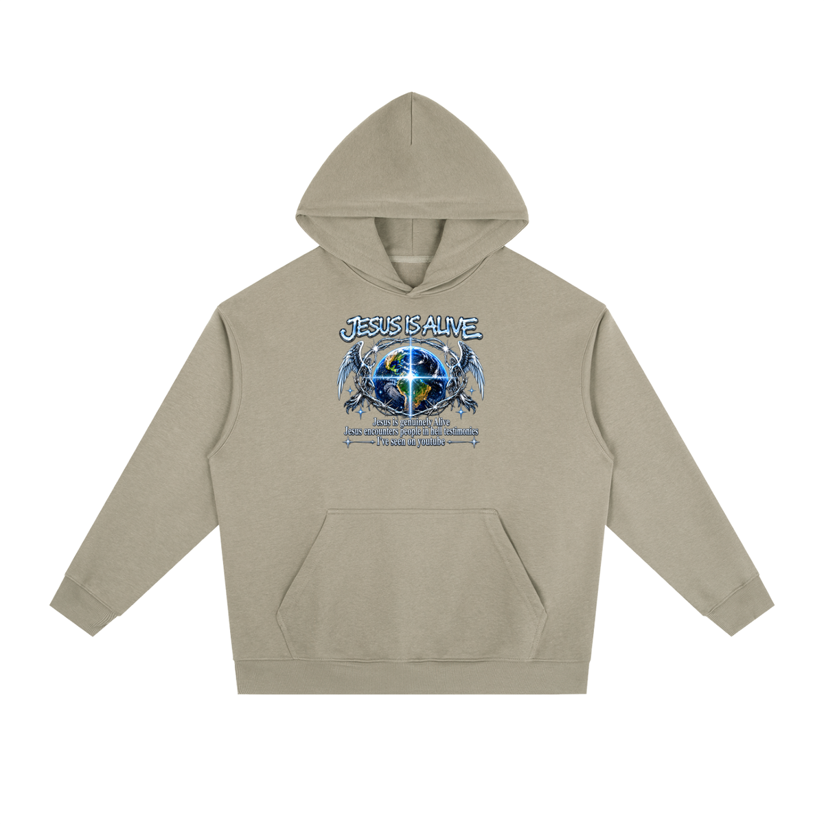 JESUS IS ALIVE Jesus is genuinely Alive Jesus encounters people in hell testimonies I've seen on youtube Hoodie