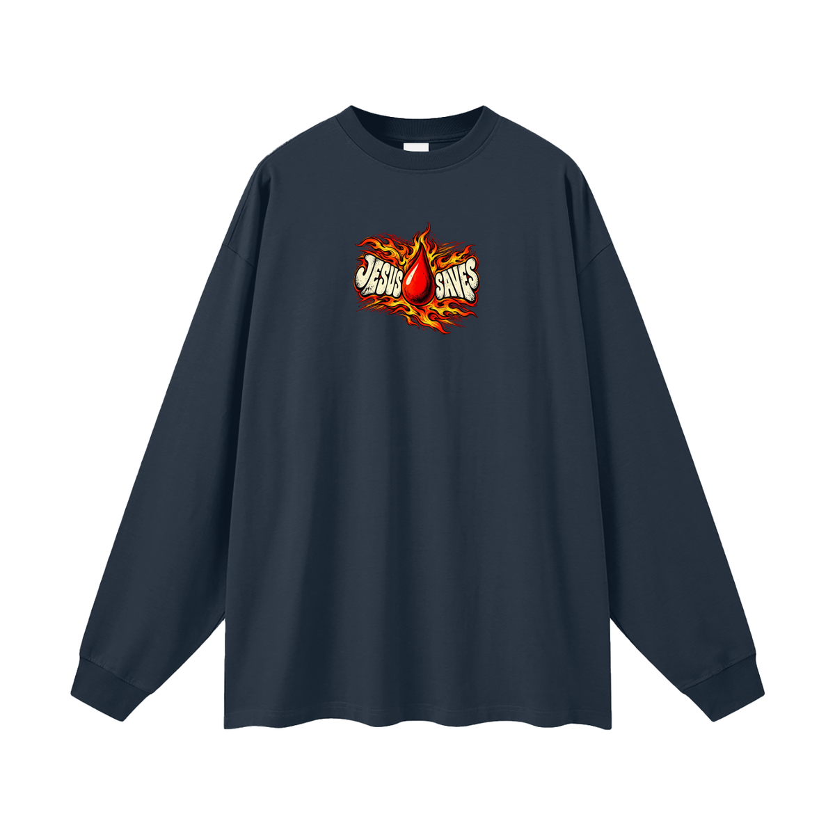 JESUS SAVES Long Sleeve T-Shirt