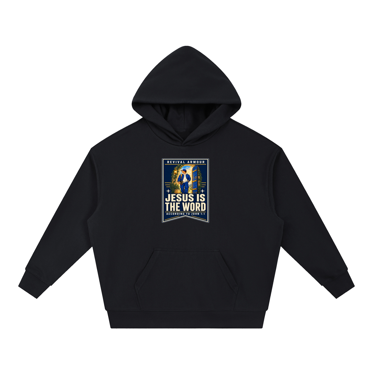 JESUS IS THE WORD ACCORDING TO JOHN 1:1 Hoodie