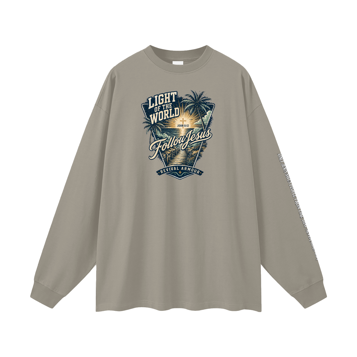 Oversized Unisex Long Sleeve T-Shirt