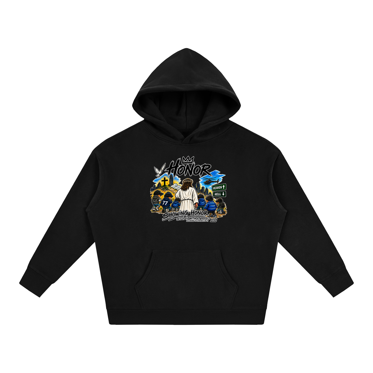 HONOR SHOWING HONOR JESUS IS WITHOUT DEFECT ACCORDING TO 1 PETER 1:18-19 Hoodie