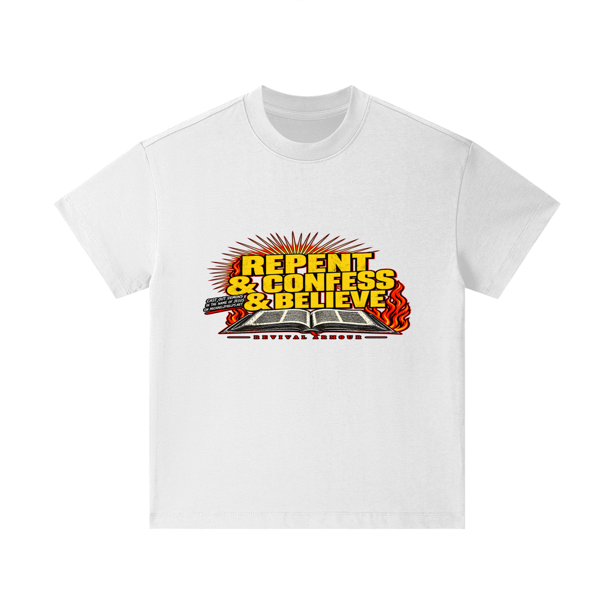 REPENT & CONFESS & BELIEVE Kids T-Shirt