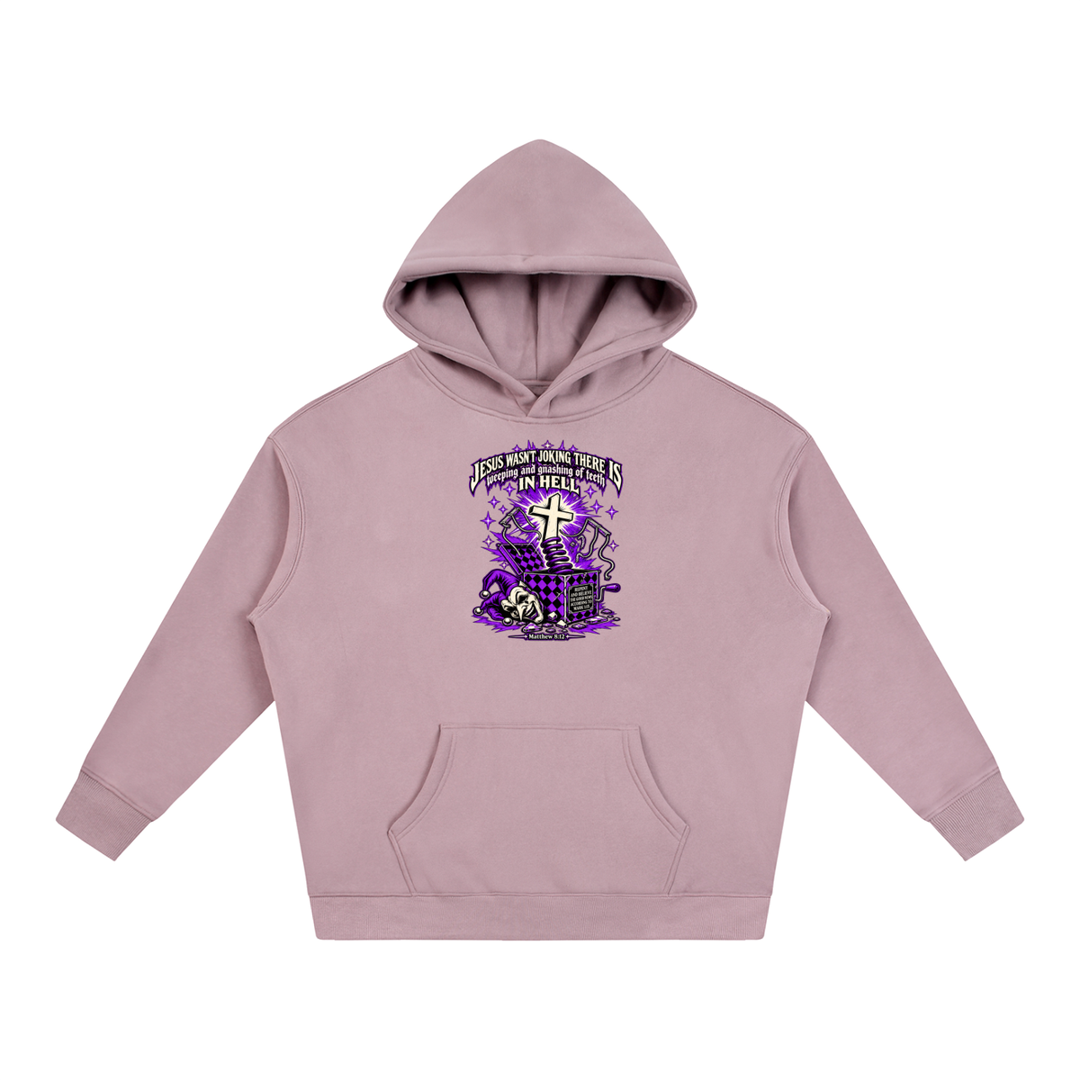 Jesus wasn’t joking there is weeping and gnashing of teeth in hell Hoodie