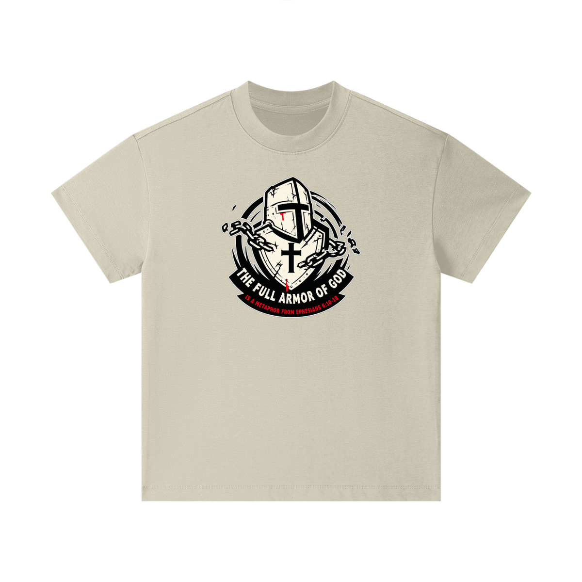THE FULL ARMOR OF GOD IS A METAPHOR FROM EPHESIANS 6:10-18 Kids T-Shirt