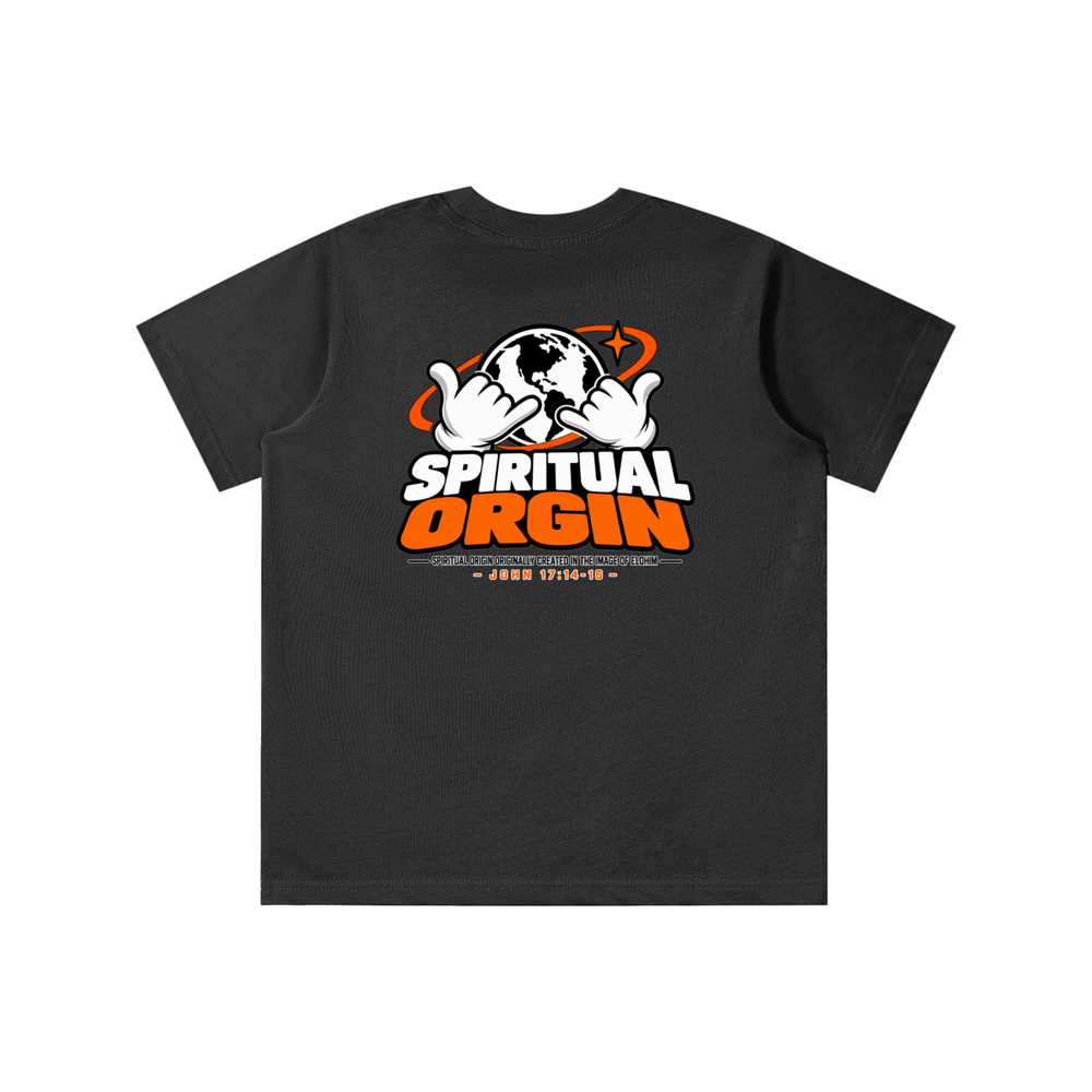 SPIRITUAL ORGIN - SPIRITUAL ORGIN ORIGINALLY CREATED IN THE IMAGE OF ELOHIM- youth T-shirt