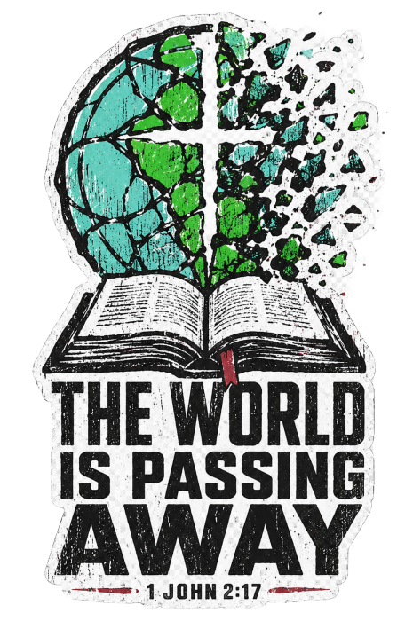 The world is passing away youth T-shirt