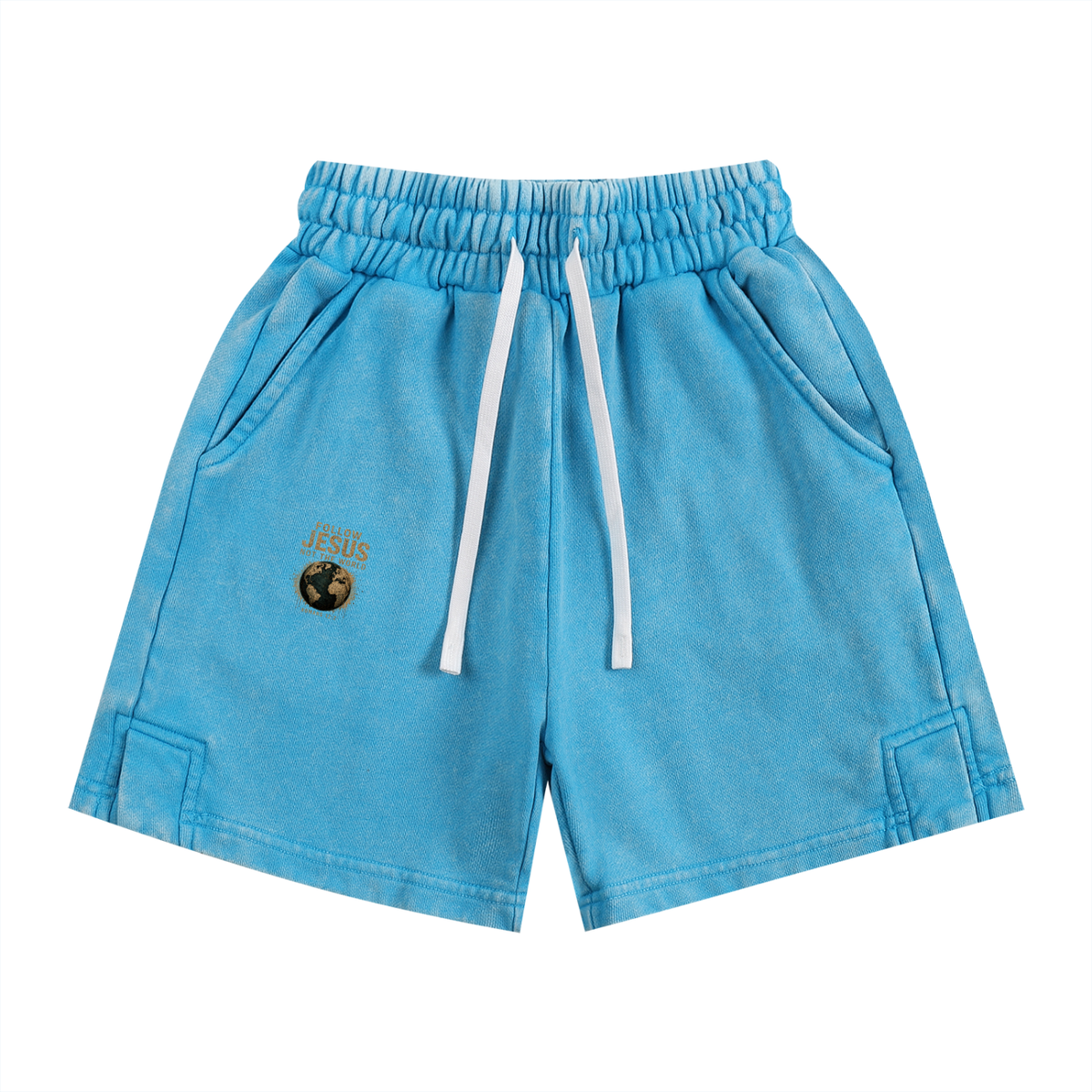 FOLLOW JESUS NOT THE WORLD ROMANS 12:2 Kids' Shorts