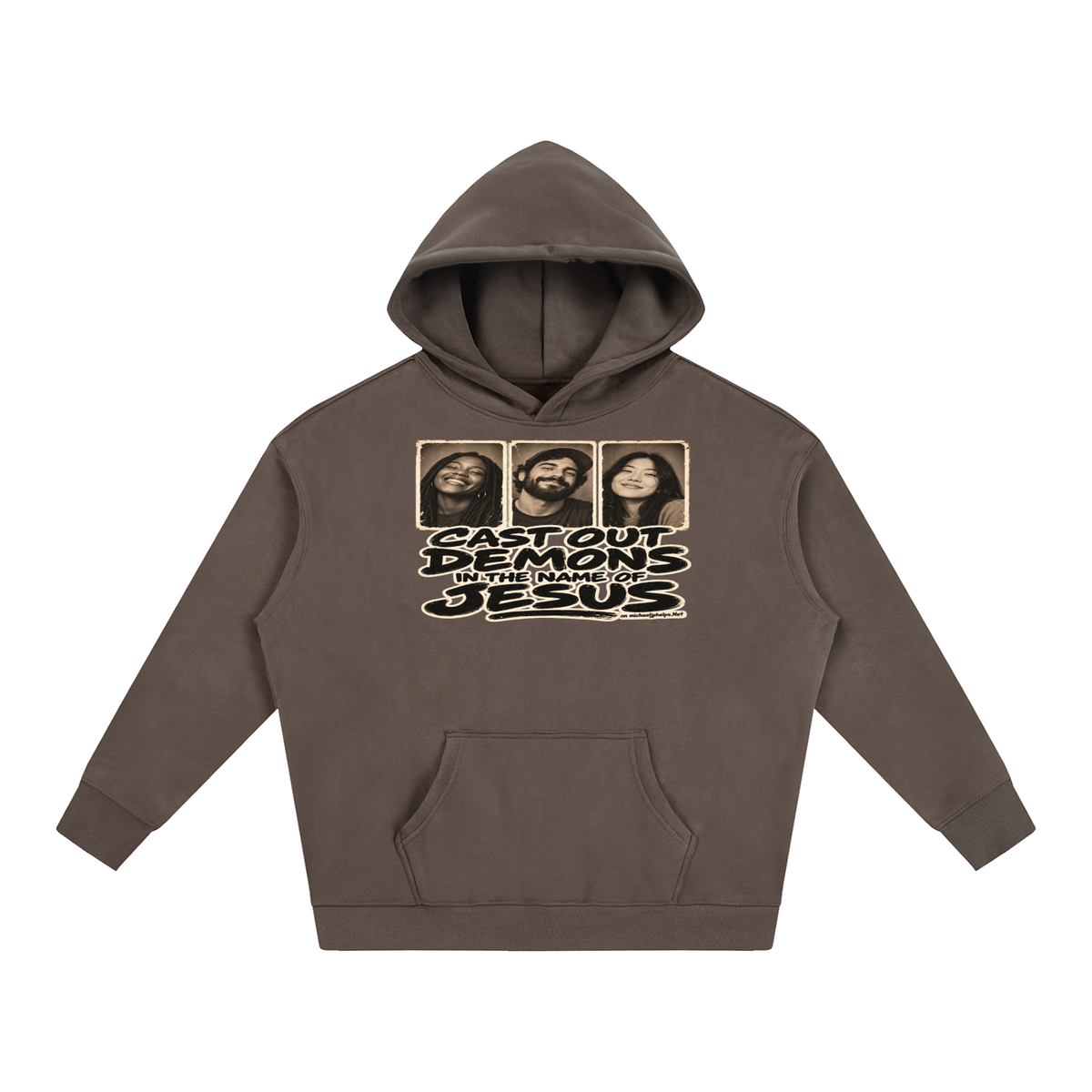 Cast out demons in the name of Jesus on Michaeljphelps.Net Hoodie