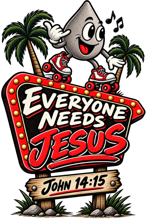 EVERYONE NEEDS JESUS . JOHN 14:15. Hoodie