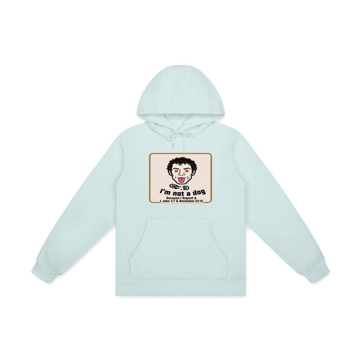 I'm not a dog Hoodie