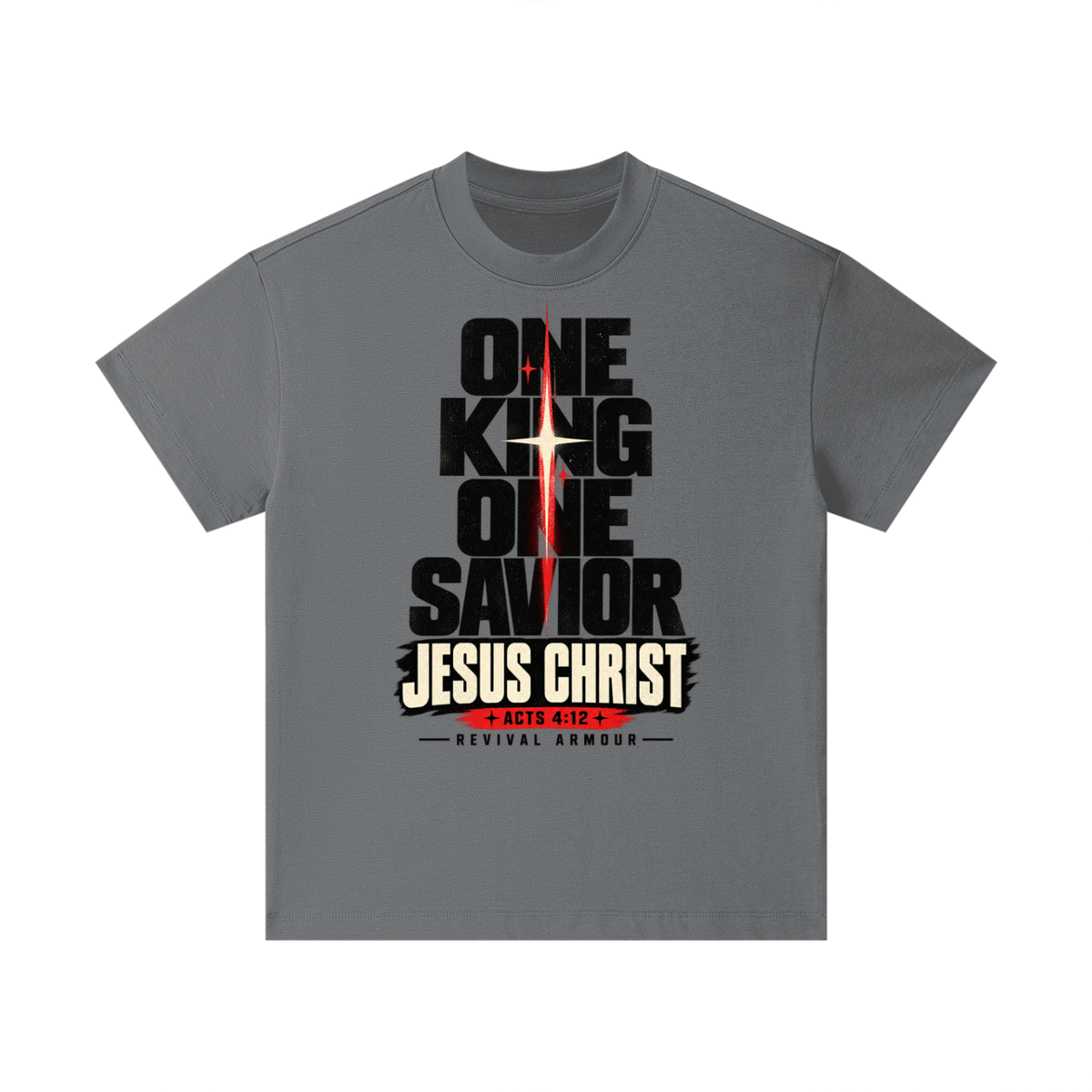 One King One Savior Jesus Christ Kids T-Shirt