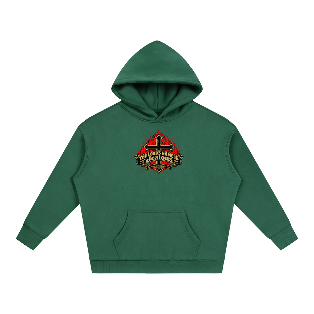 THE LORD'S NAME IS Jealous The phrase is from Exodus 34:14 Hoodie