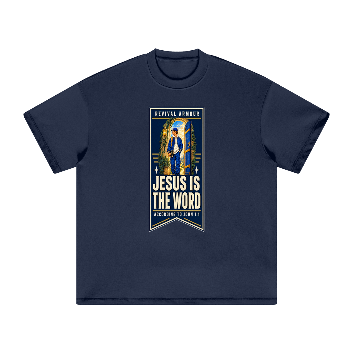 JESUS IS THE WORD ACCORDING TO JOHN 1:1 T-Shirt
