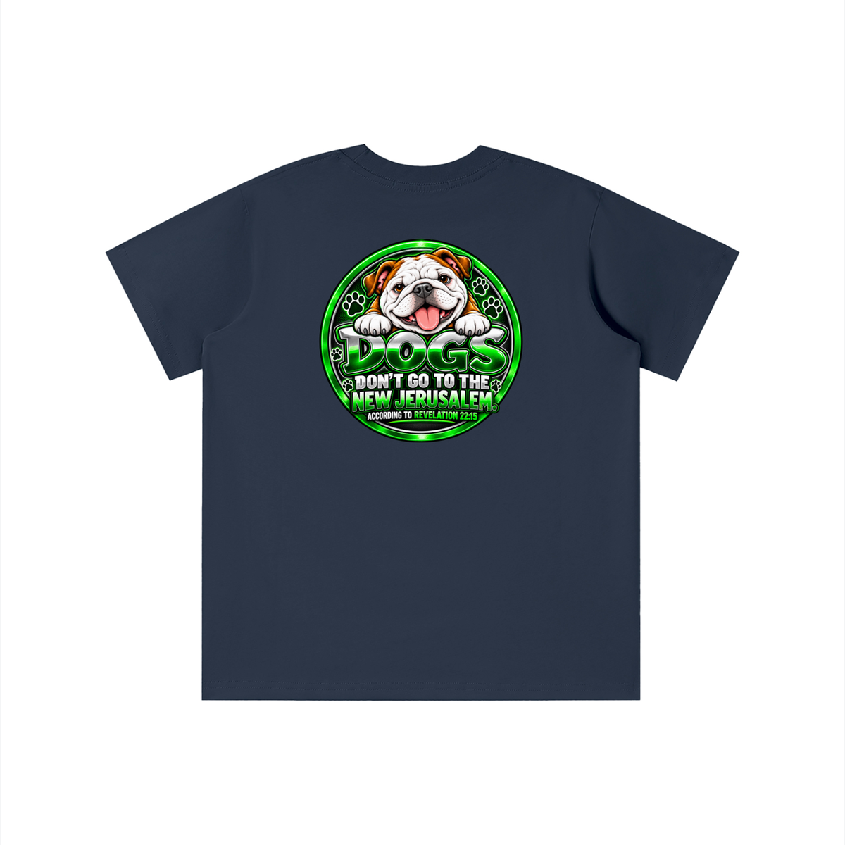 DOZENS OF TESTIMONIES ON YOUTUBE OF JESUS ENCOUNTERING PEOPLE. DOGS DON'T GO TO THE NEW JERUSALEM. ACCORDING TO REVELATION 22:15 youth T-shirt