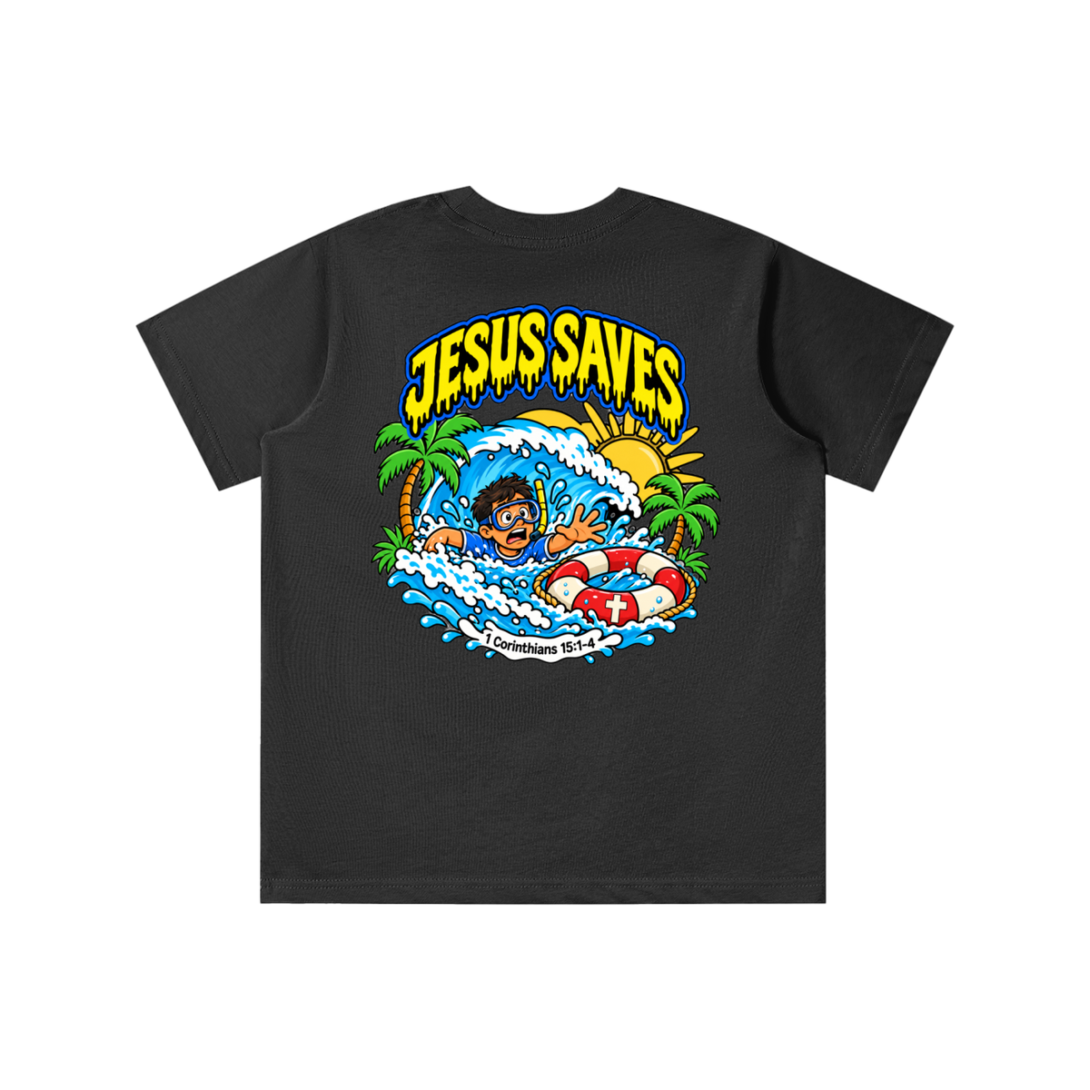 Jesus saves youth T-shirt