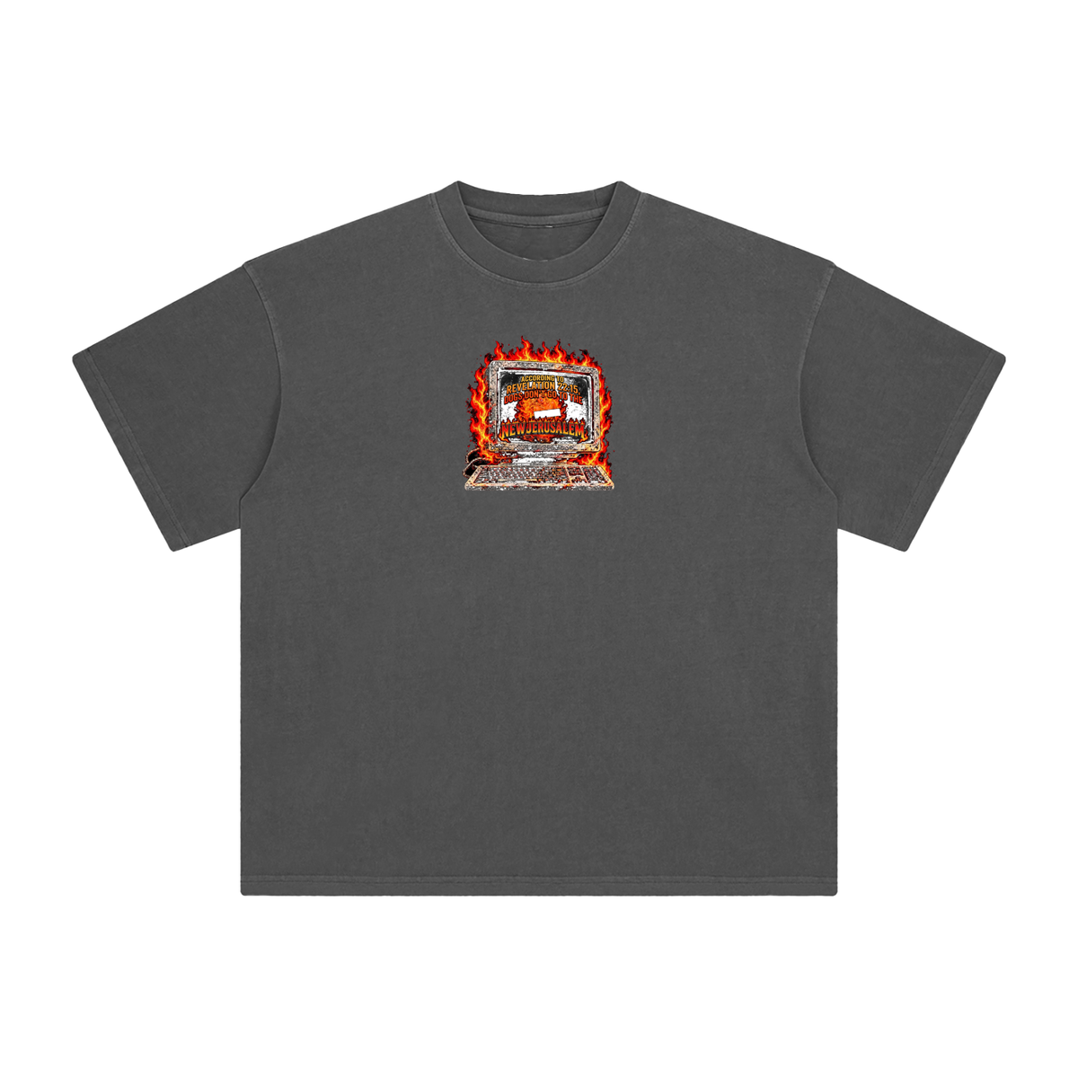 ACCORDING TO REVELATION 22:15, DOGS DON'T GO TO THE NEW JERUSALEM T-Shirt
