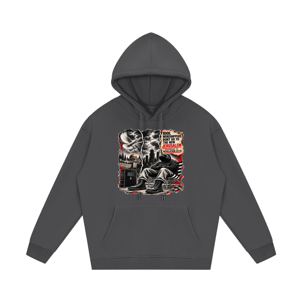 Streetwear Unisex Fleece Hoodie