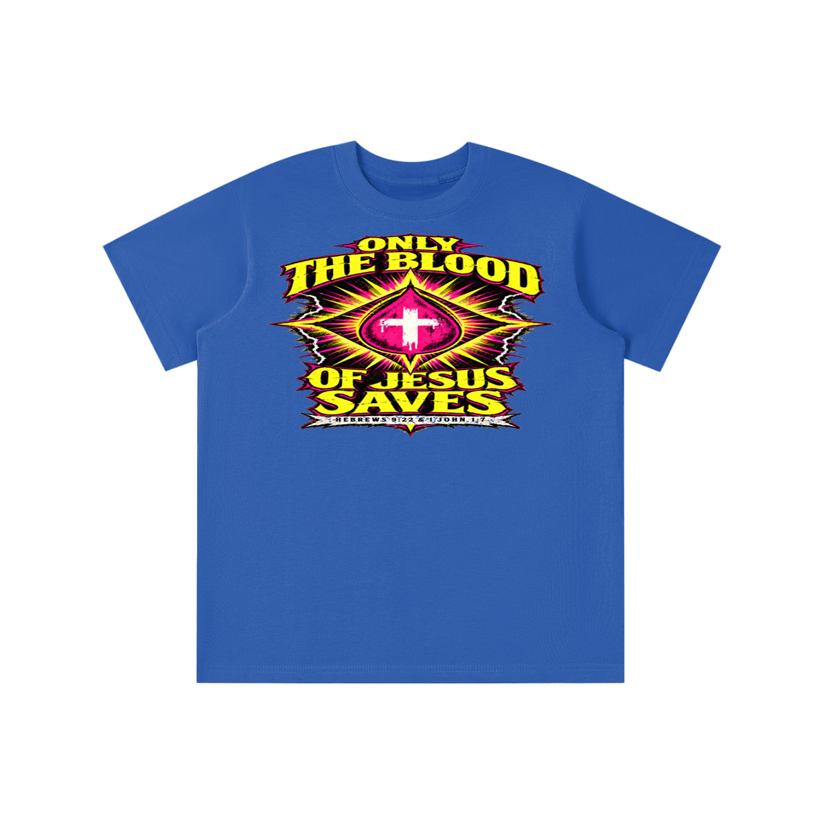 Only the blood of Jesus saves youth T-shirt