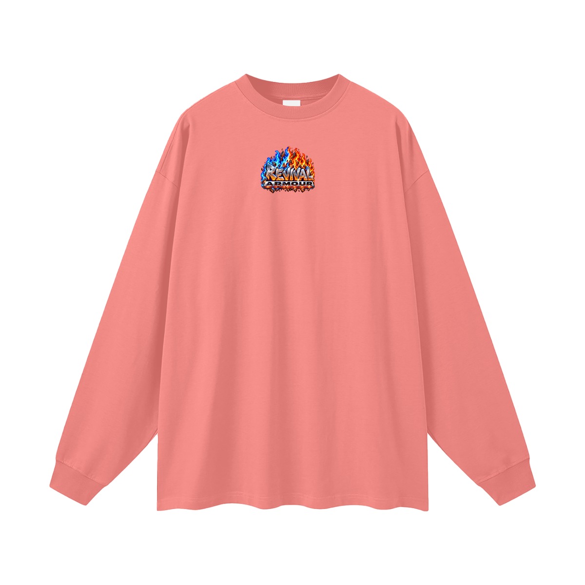 JESUS CAME TO SET THE WORLD ON FIRE AND WISHED IT WAS ALREADY BURNING ACCORDING TO LUKE 12:49 REVIVAL ARMOUR Long Sleeve T-Shirt