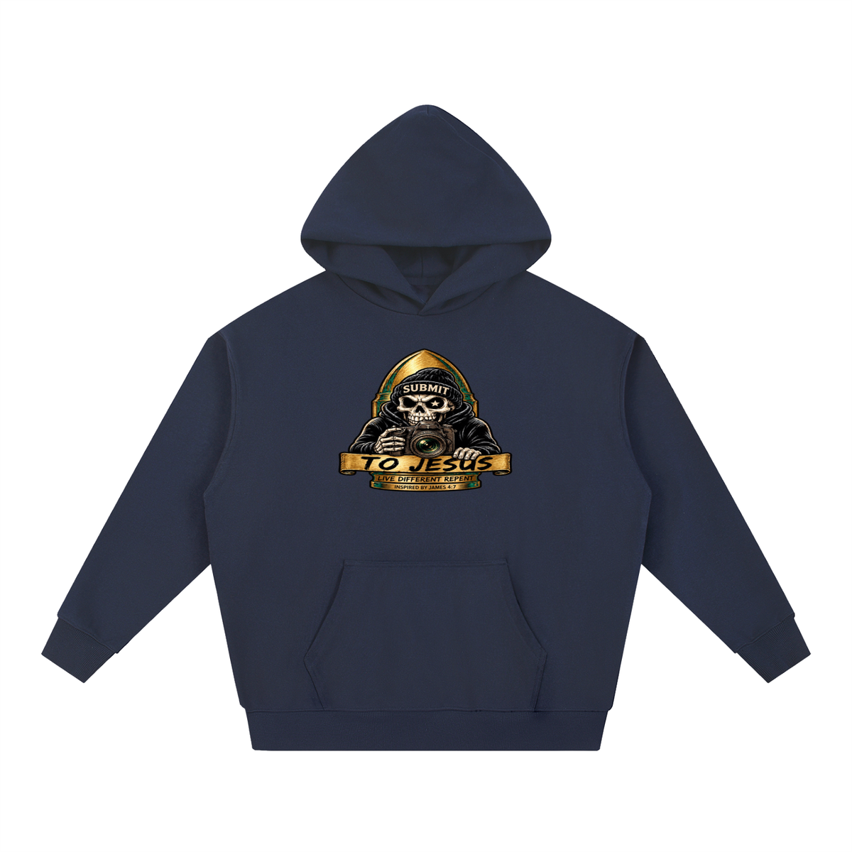 SUBMIT TO JESUS LIVE DIFFERENT REPENT INSPIRED BY JAMES 4:7 Hoodie
